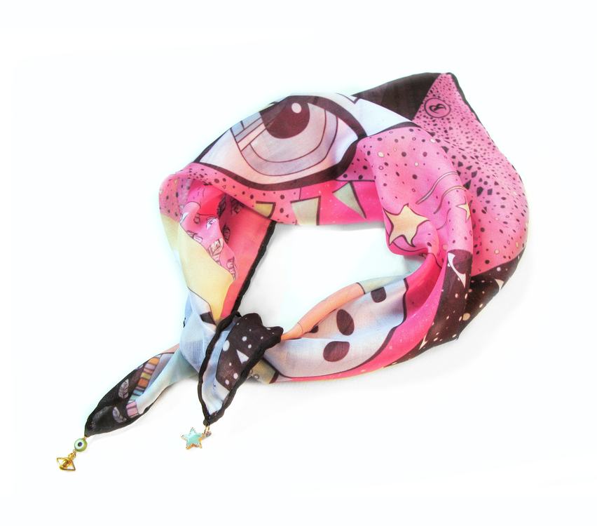 FALLING ANGELS / PINK BANDANA