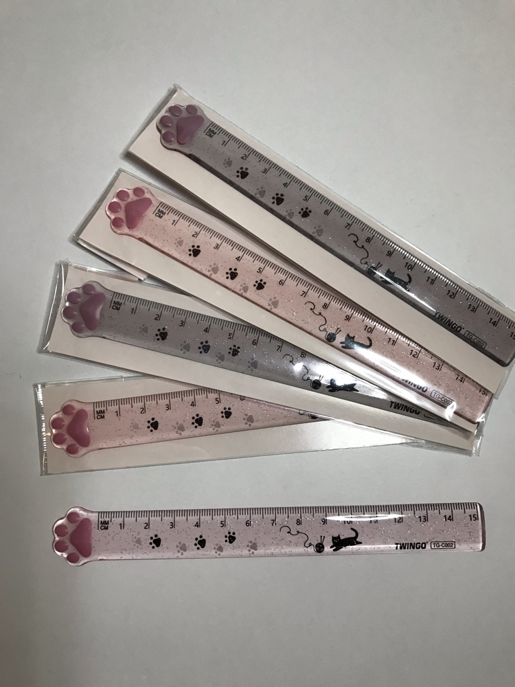 Simli Patili Cetvel 15cm 
