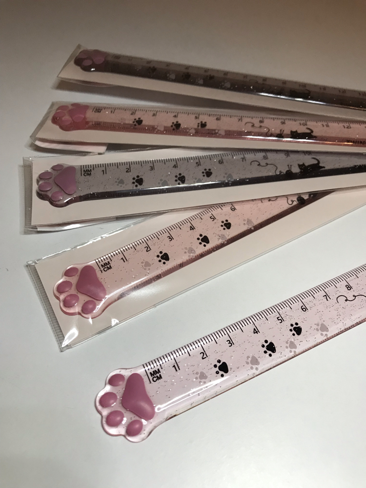 Simli Patili Cetvel 15cm 