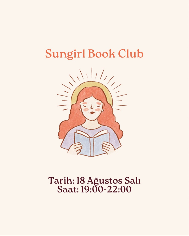 Sungirl Bookclub - 18 Ağustos Salı 19.00-22.00 