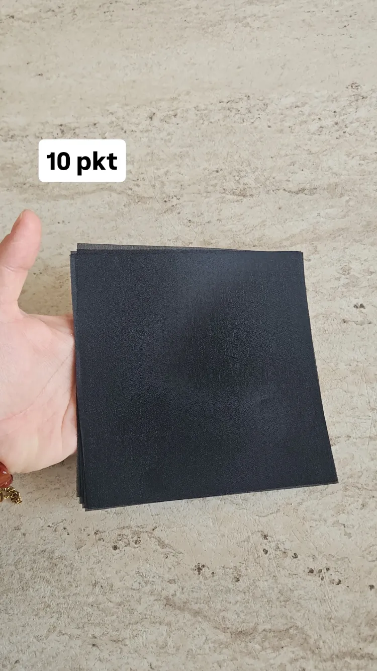 Kare bos sunum peçetesi 