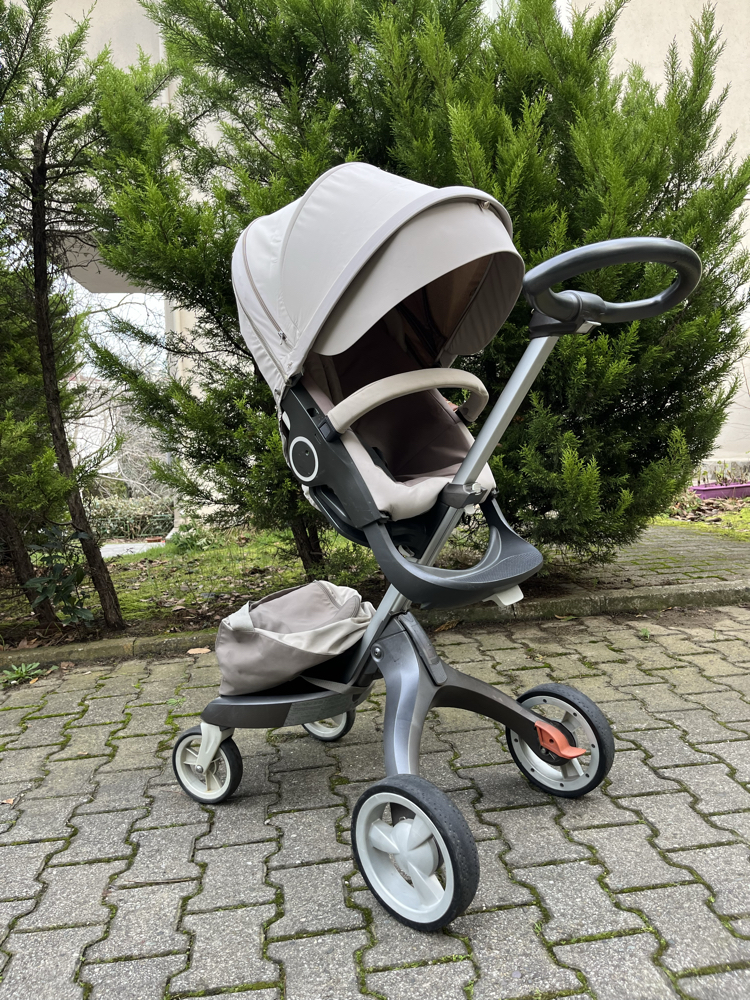 Stokke Bej Bebek Arabası