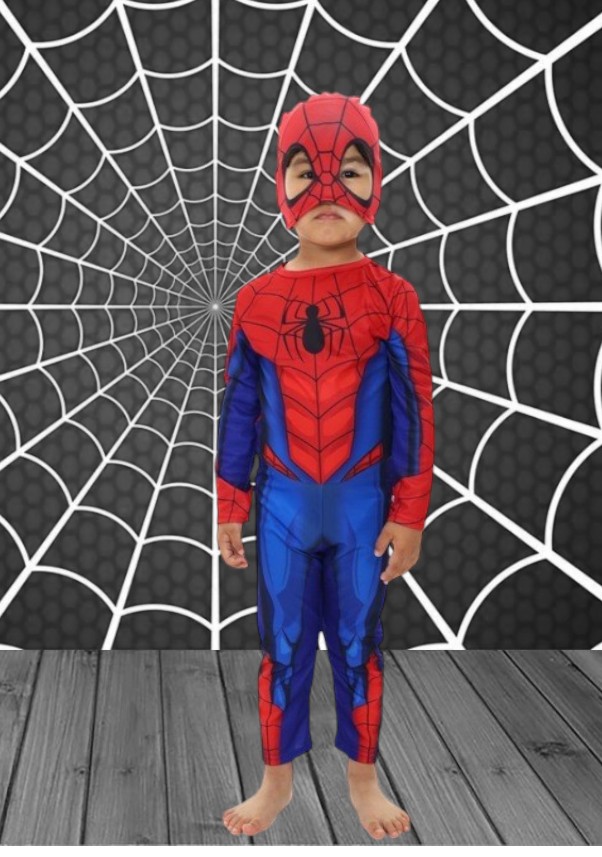 spiderman çocuk kostümü