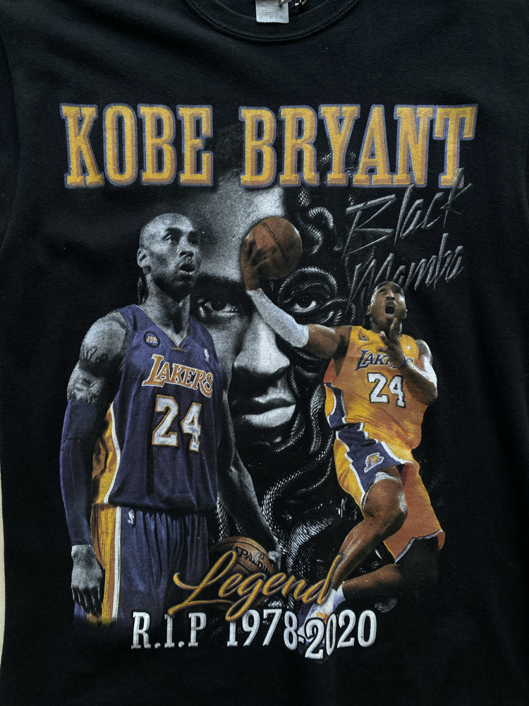 RIP Kobe Bryant Memorial Tee Small