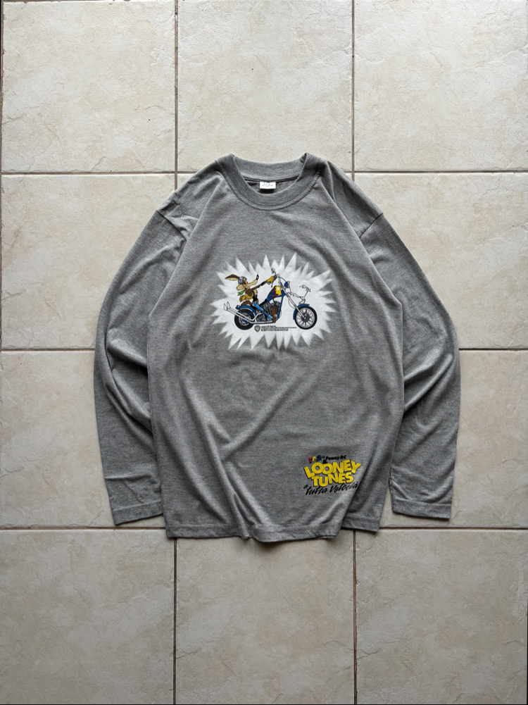 2007 Wile E. Coyote Chopper LS Tee S-M