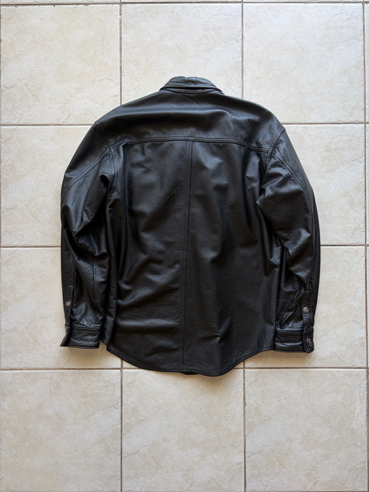 Harley Davidson Leather Shirt M-L