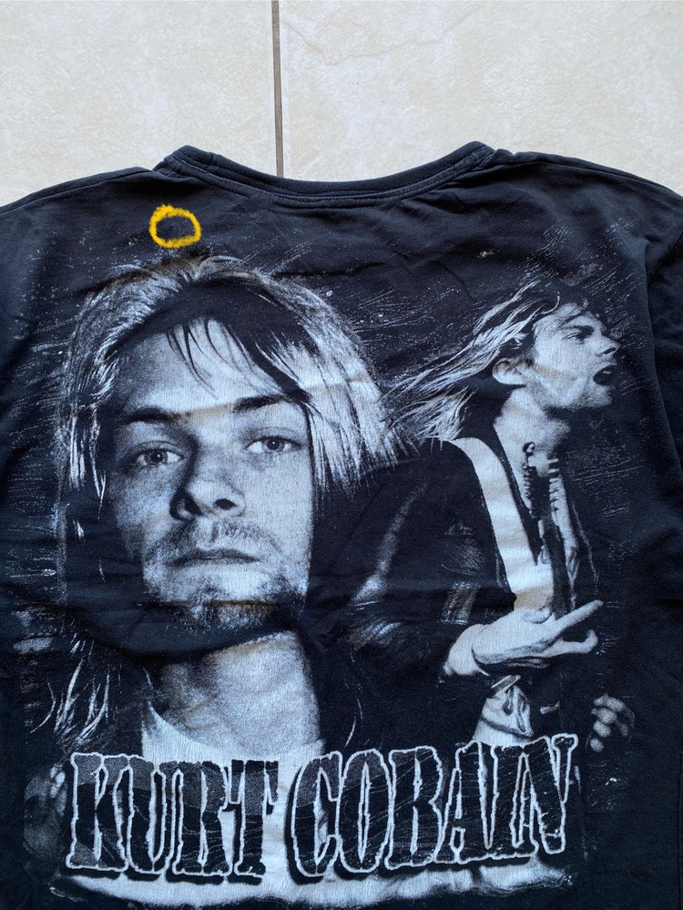 90’s Faded Kurt Cobain Euro Boot Large