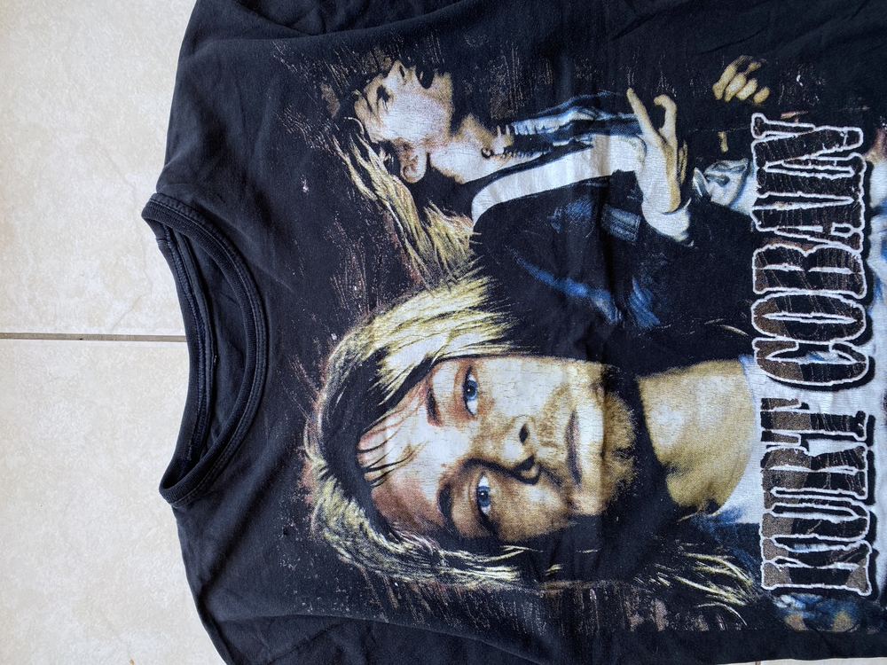 90’s Faded Kurt Cobain Euro Boot Large