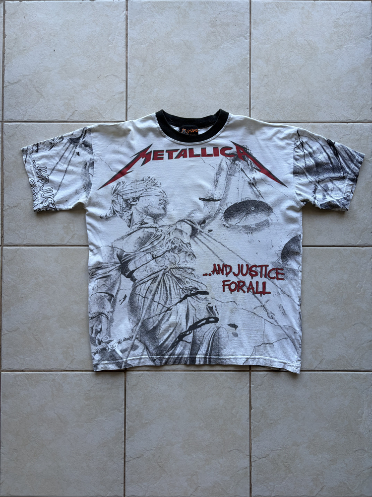 90’s Boxy fit Metallica Turkish Bootleg Large