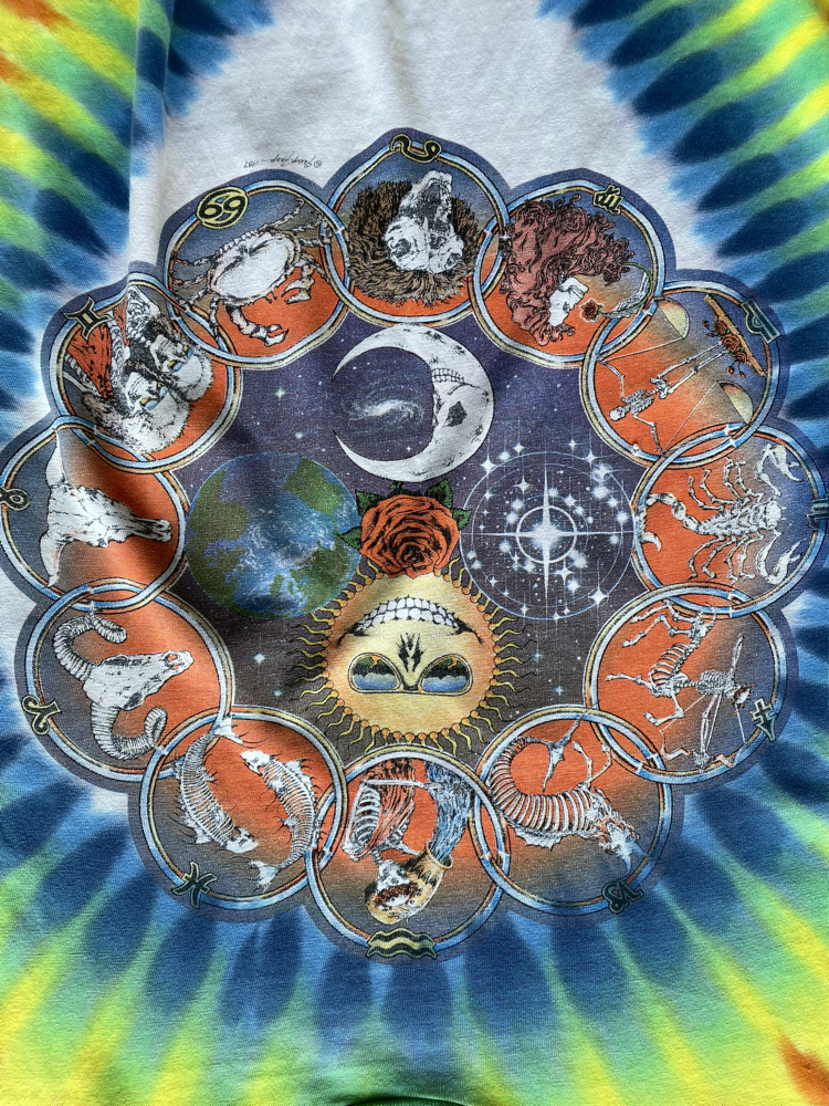 1987 Grateful Dead Zodiac Signs Tee L-XL