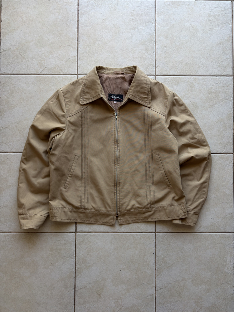 70’ler Turkish Vintage Pleated Jacket Large
