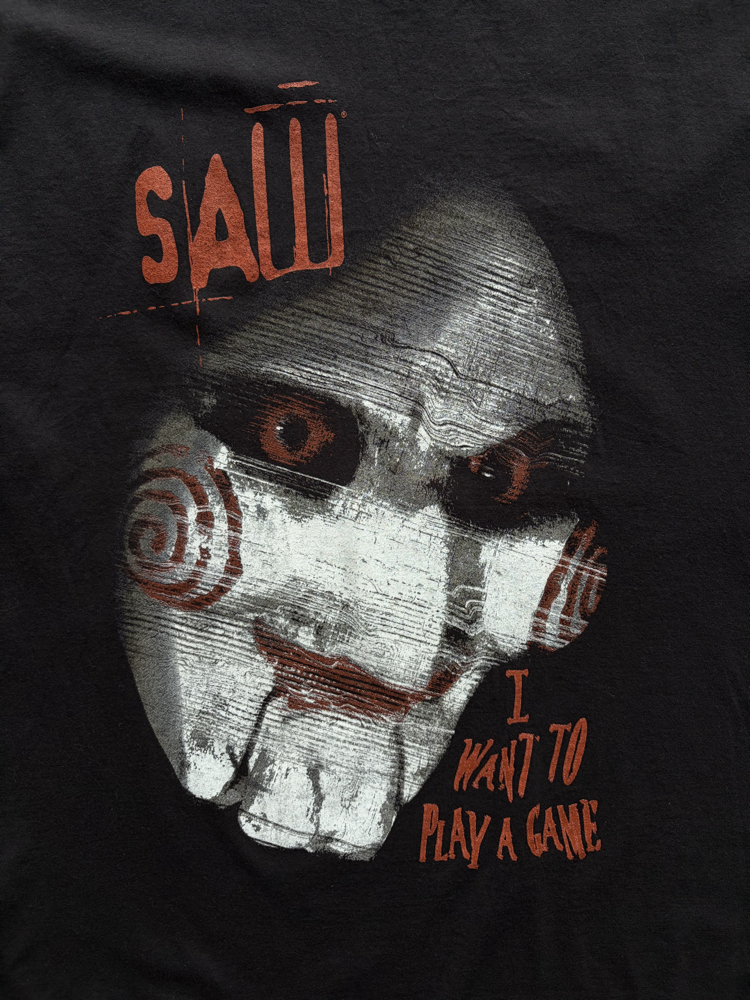 SAW I Want to Play a Game Tee M