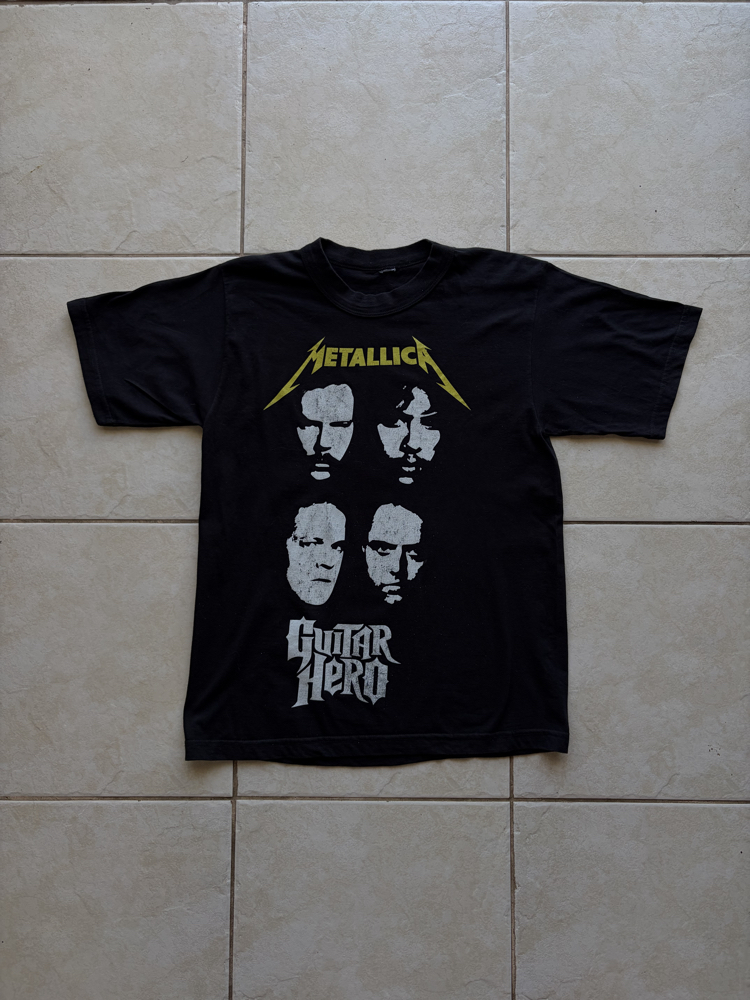 Y2K Metallica Guitar Hero Tee XS