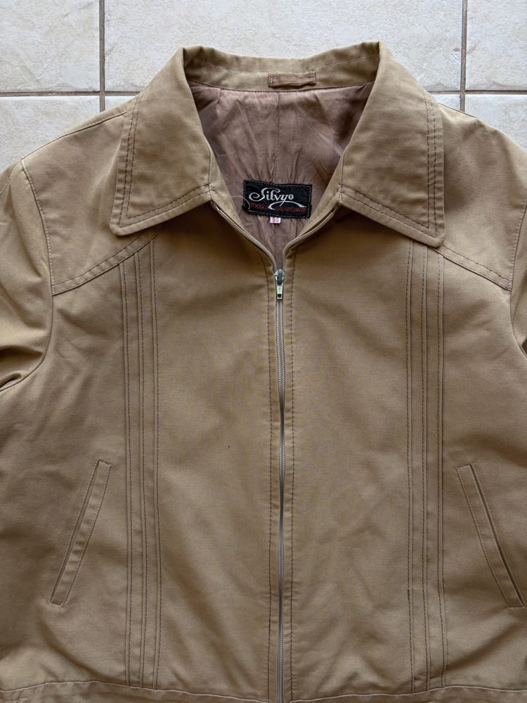 70’ler Turkish Vintage Pleated Jacket Large