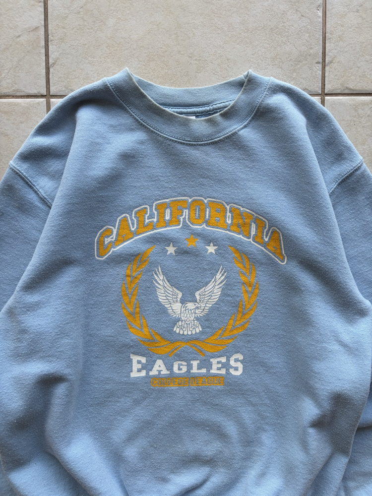 Y2K California Eagles Sweatshirt Small