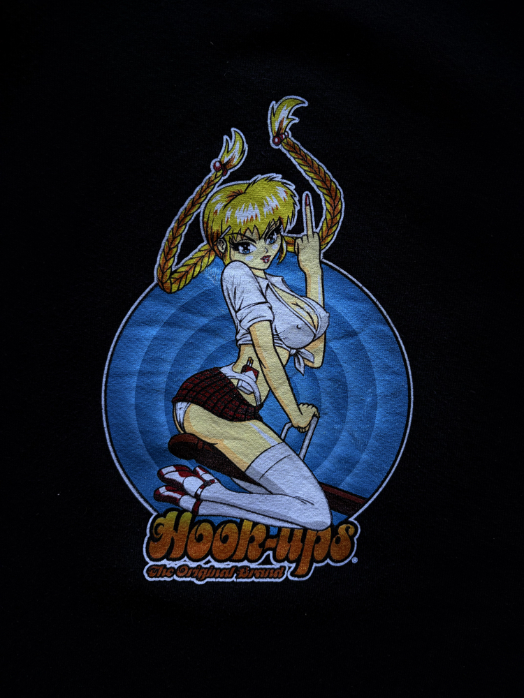 90’s Hook Ups Schoolgirl Sweatshirt L-XL