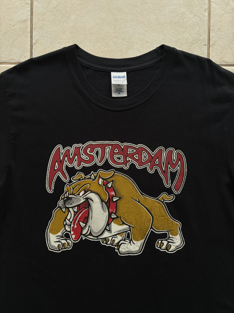 Y2K Amsterdam Bulldog Tee S-M
