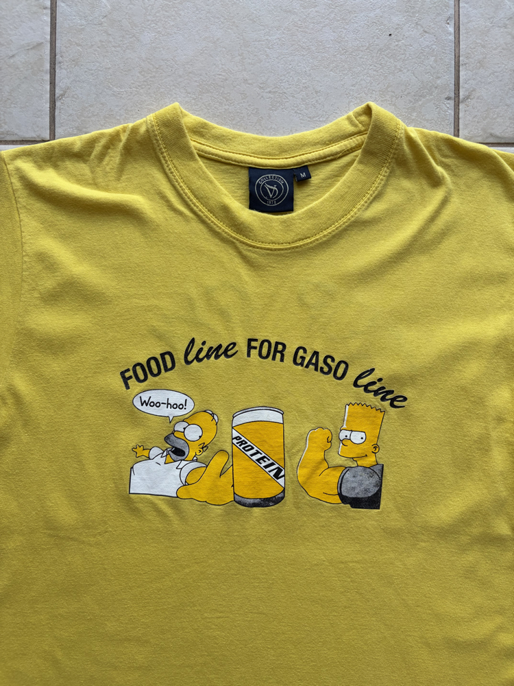Top Gym The Simpsons Parody Tee S-M