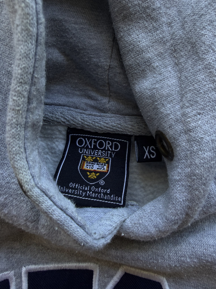Y2K Oxford Uni Hoodie XS