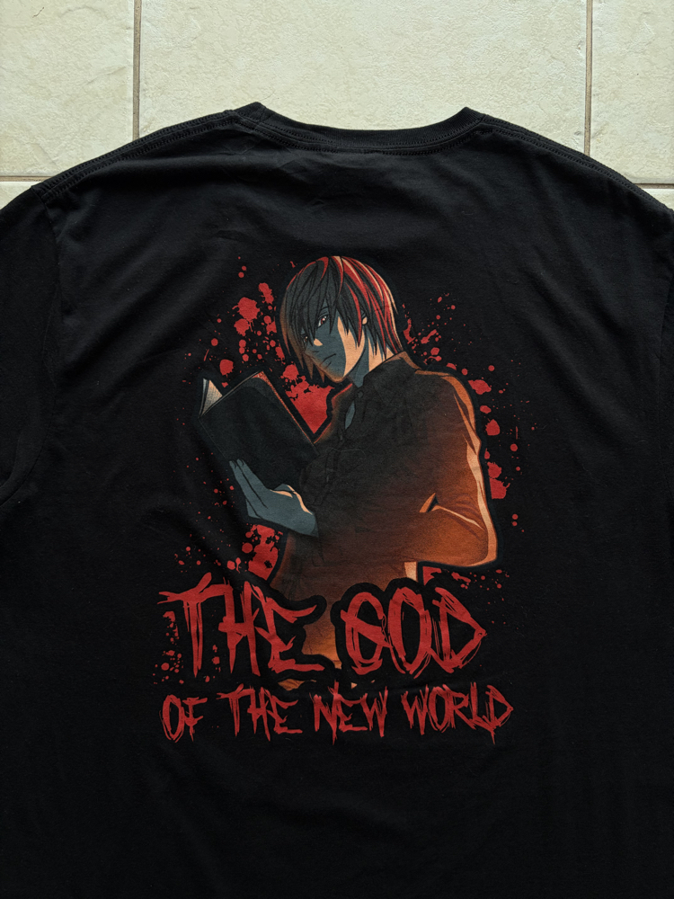 Death Note Light Tee Large