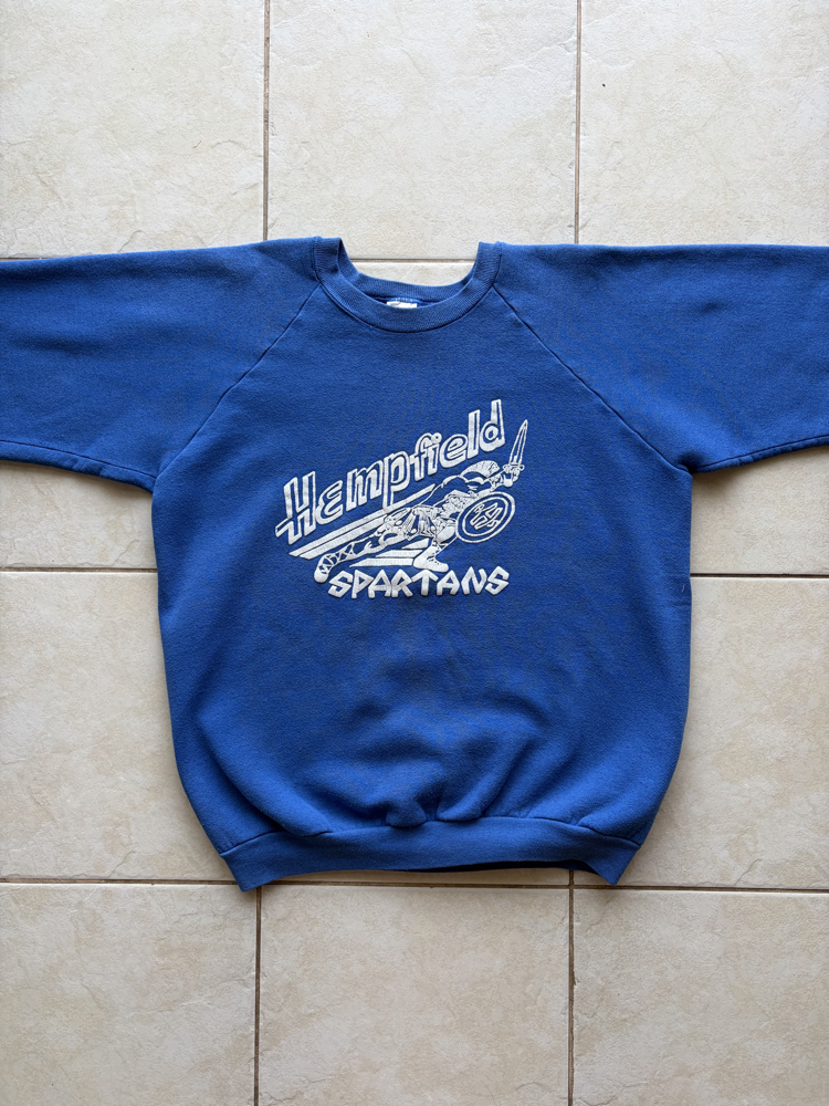 80’s Hempfield Spartans Raglan Large