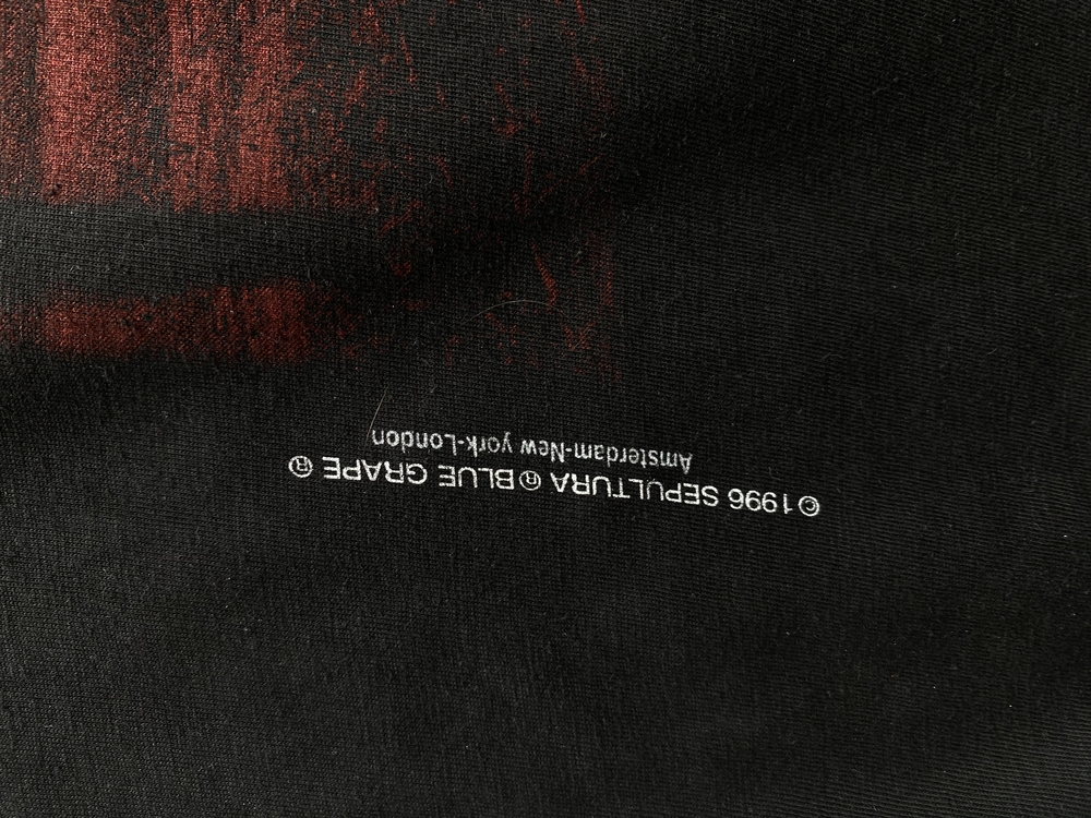 1996 Sepultura Tee XL