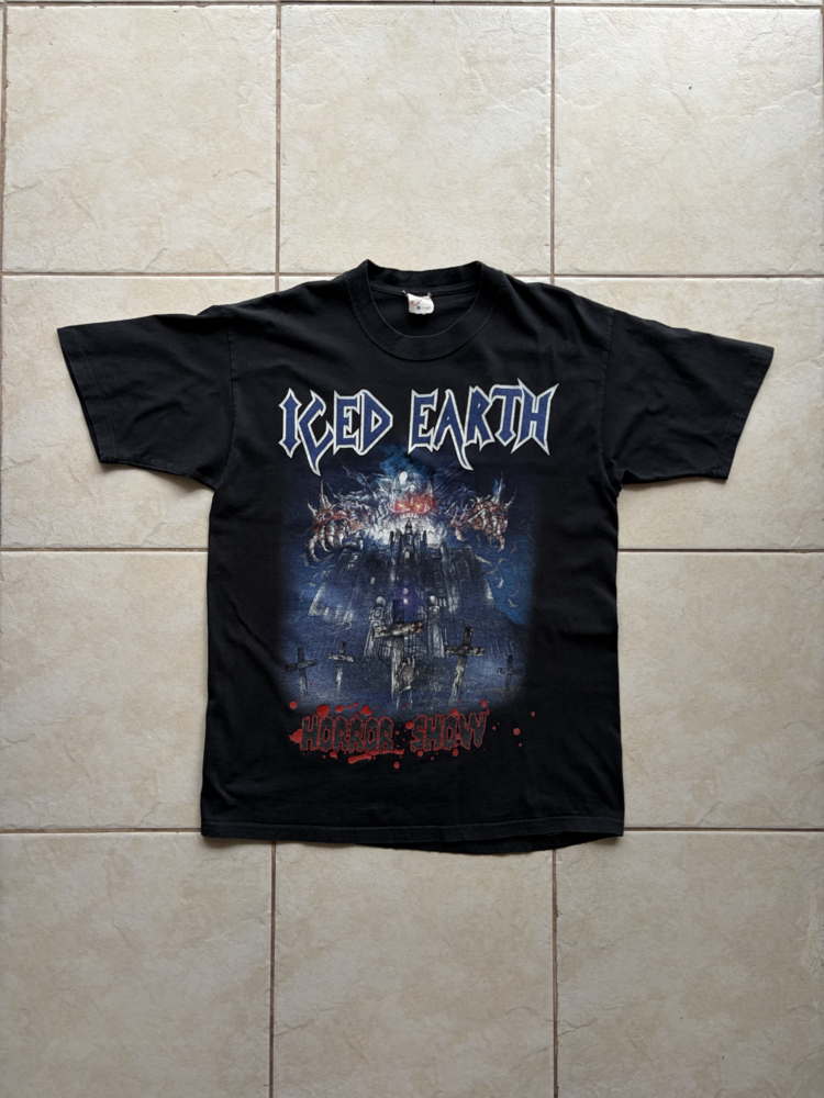 2002 Iced Eart Horror Show Band Tee S-M