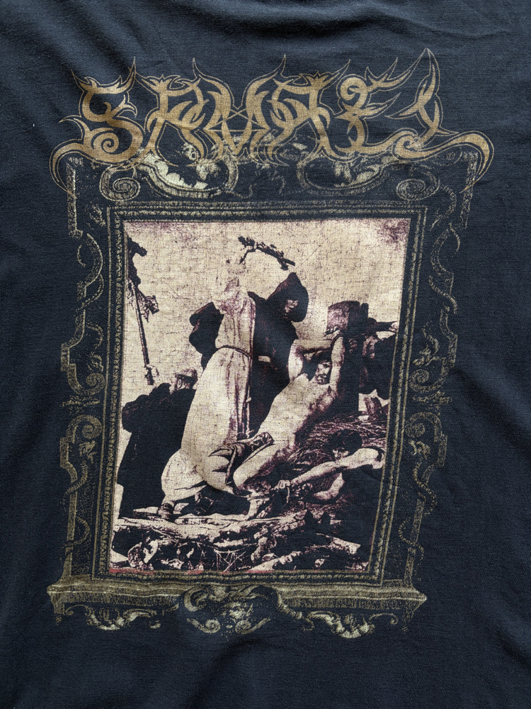 Boxy 90’s Samael To Our Martyrs Tee L-XL