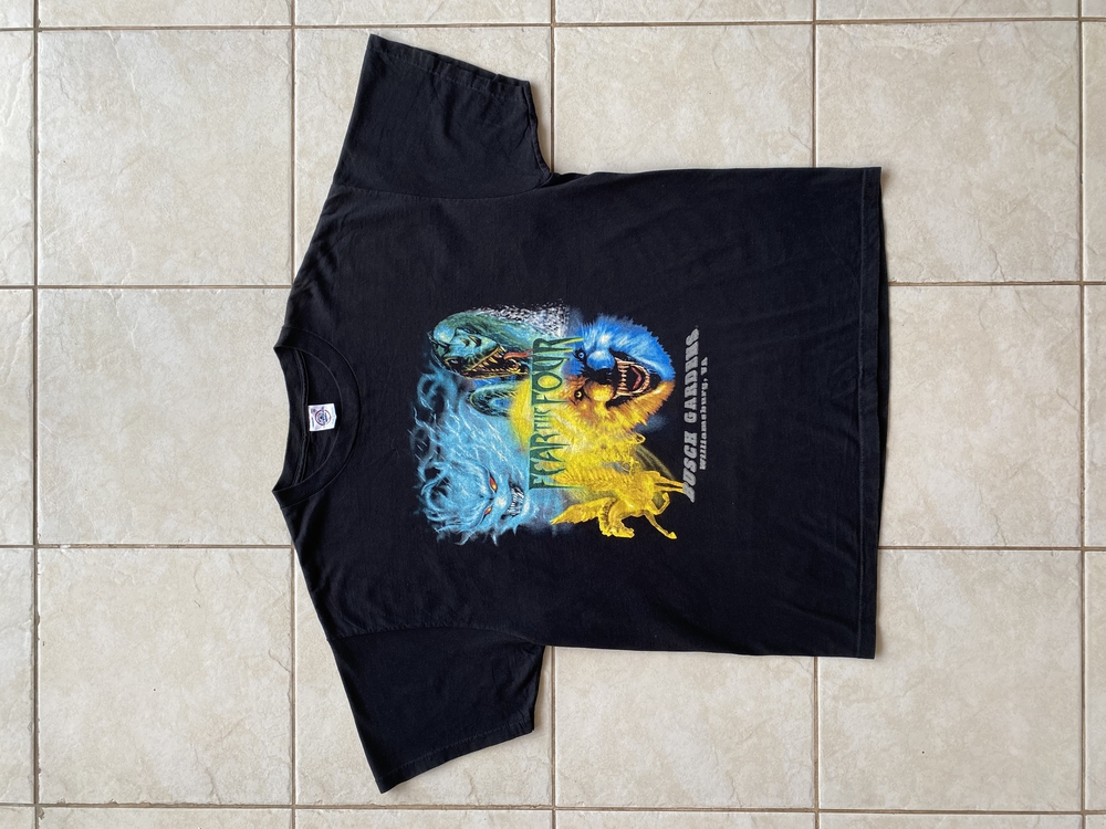90’s Busch Gardens Rollercoaster Tee XL-XXL