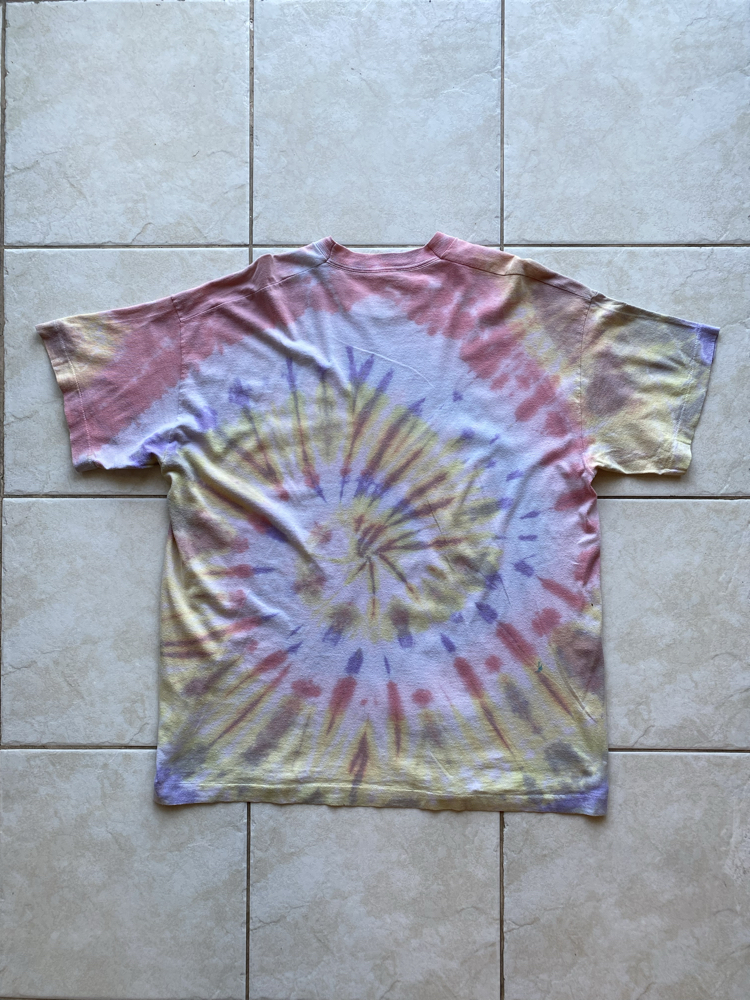 90’s Tie Dye Tiger Tee XL