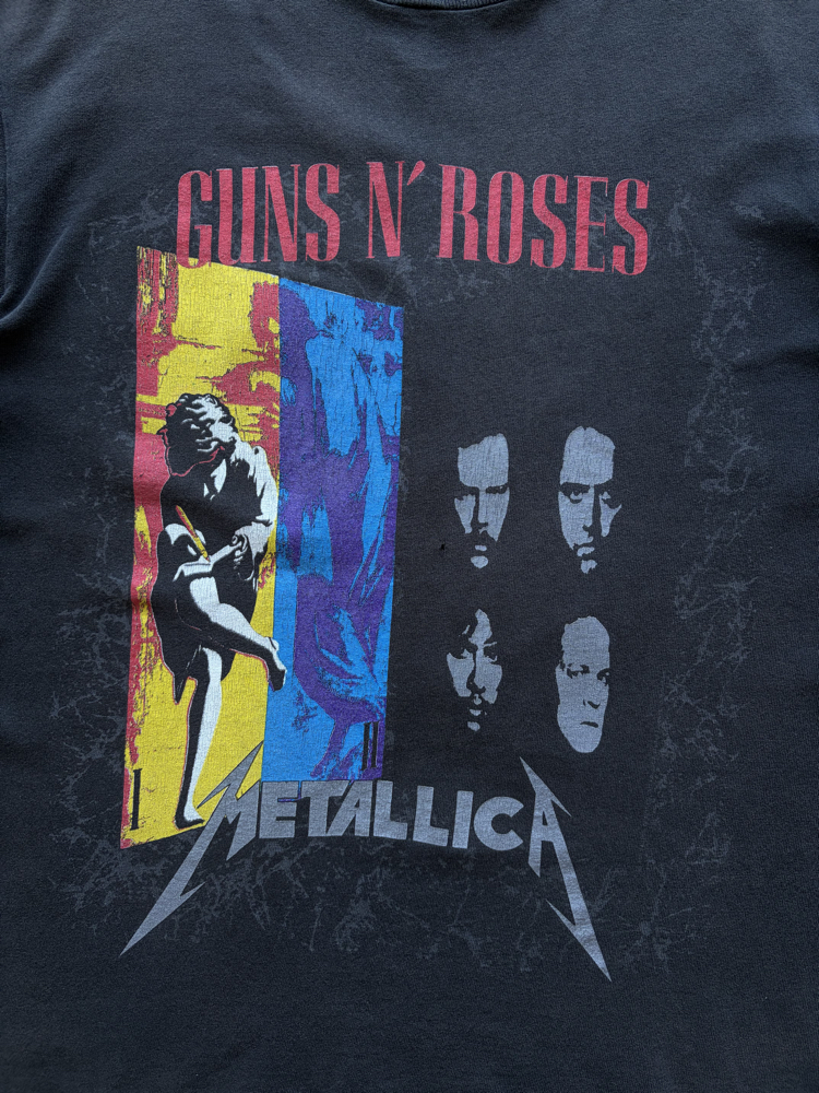 1992 Metallica GNR Tour Tee Large