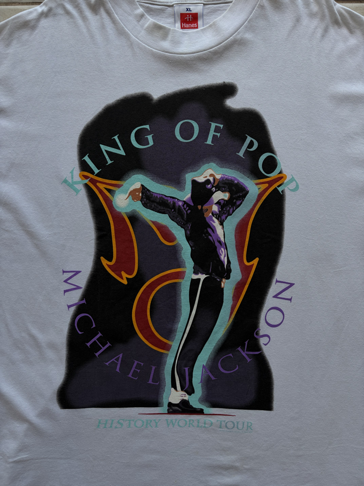 1996 Michael Jackson History Tour Tee XL