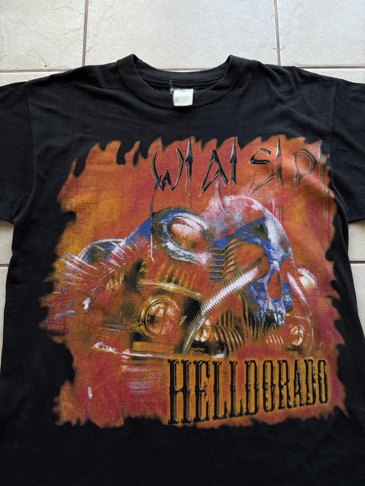 90’s WASP Helldorado Band Tee Large