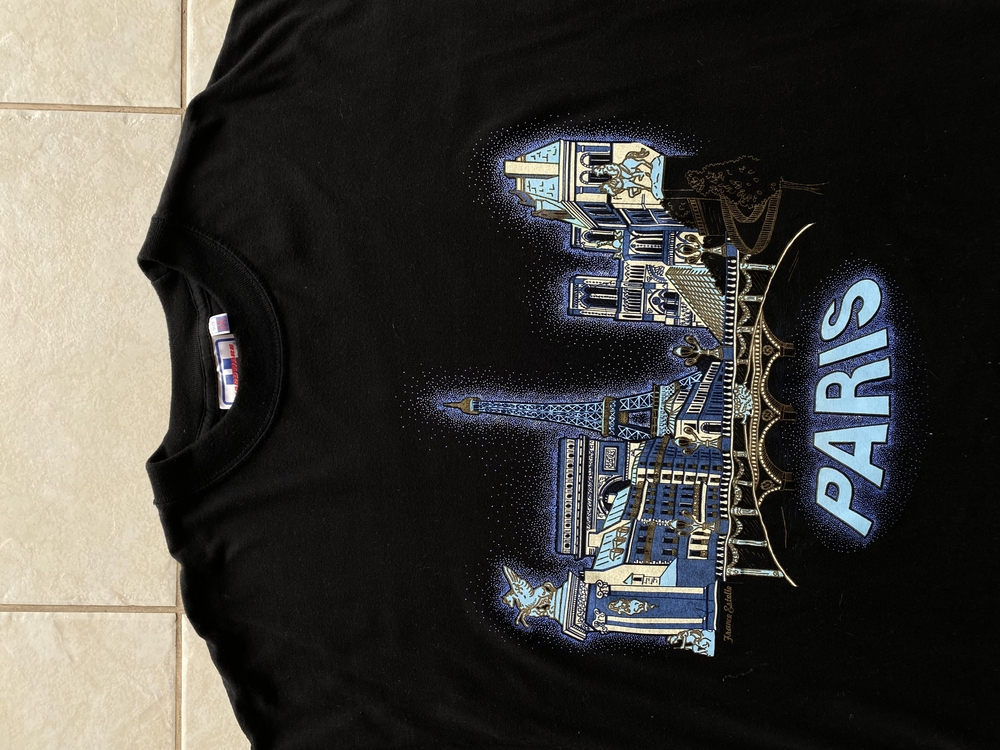 90’s Paris Tourist Tee L-XL