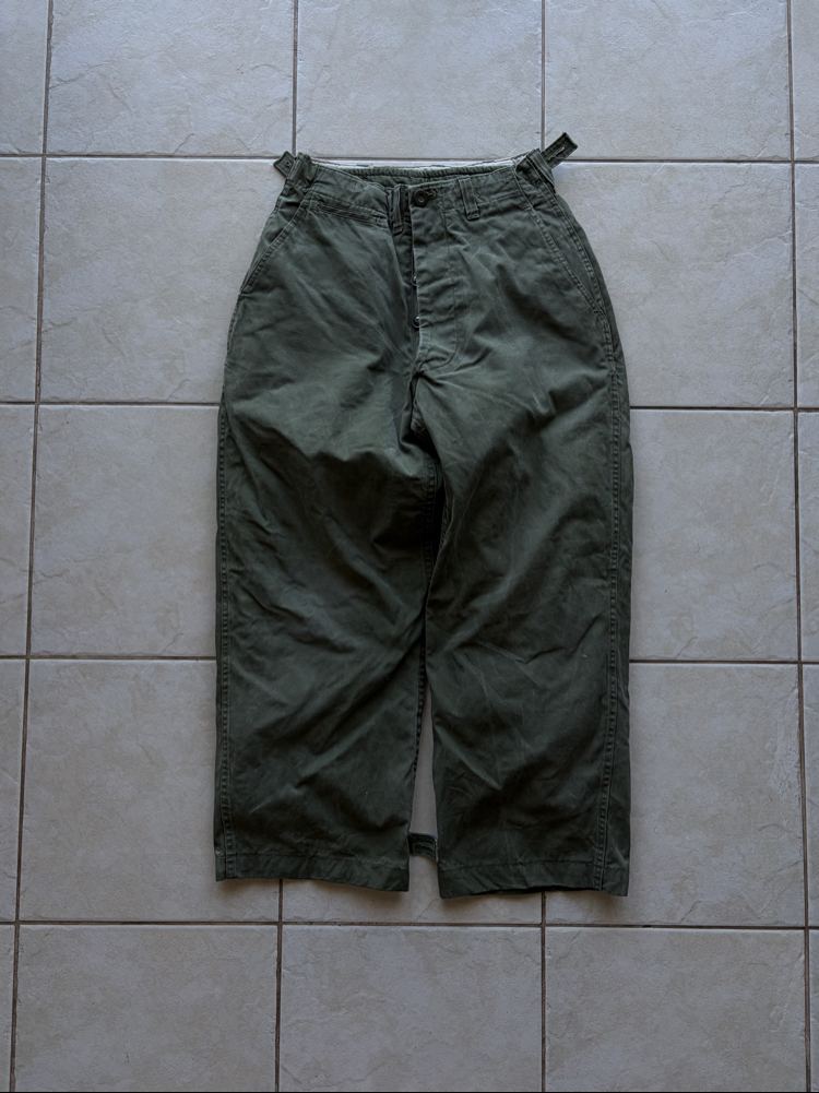 Korean War OG-107 Field Trousers 28x32