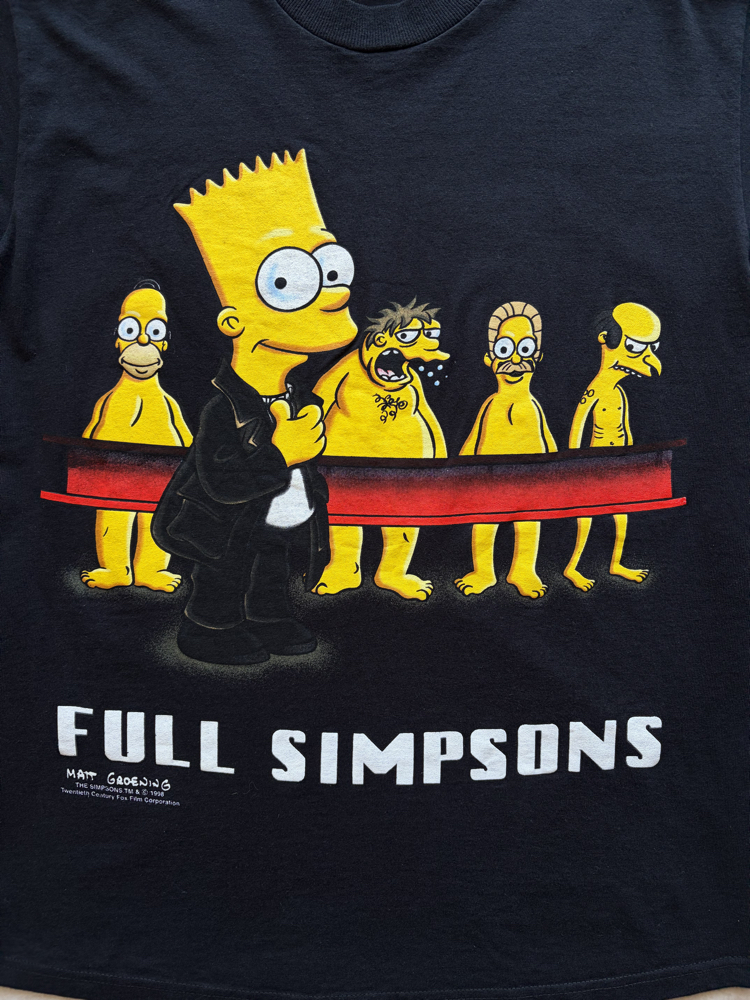 1998 The Simpsons Promo Tee Medium