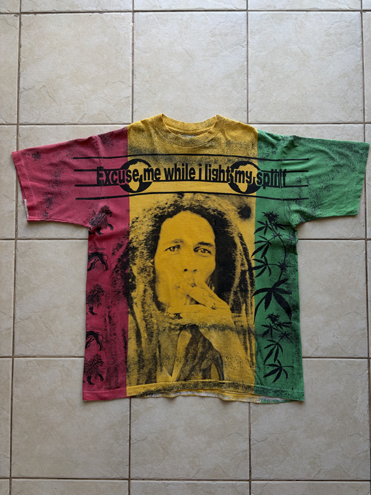 90’s Bob Marley AOP Tee XL