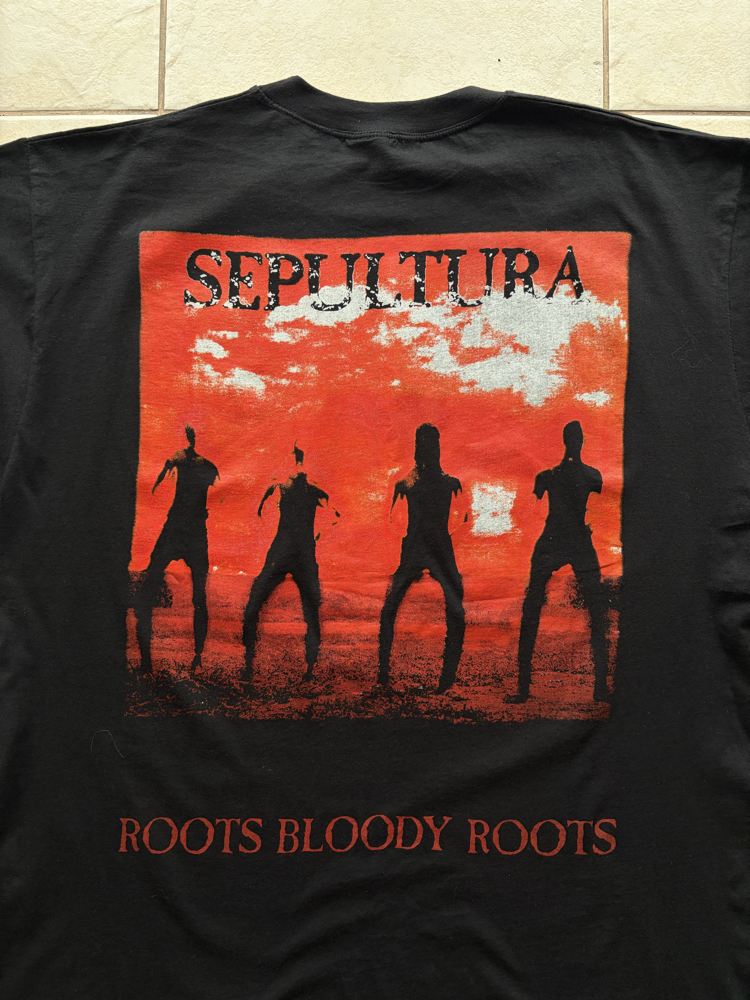 90’s Sepultura Roots Bloody Roots Tee XL