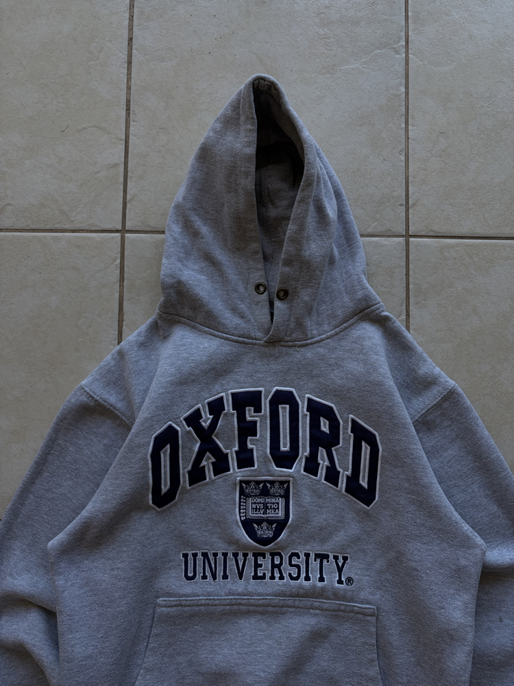 Y2K Oxford Uni Hoodie XS