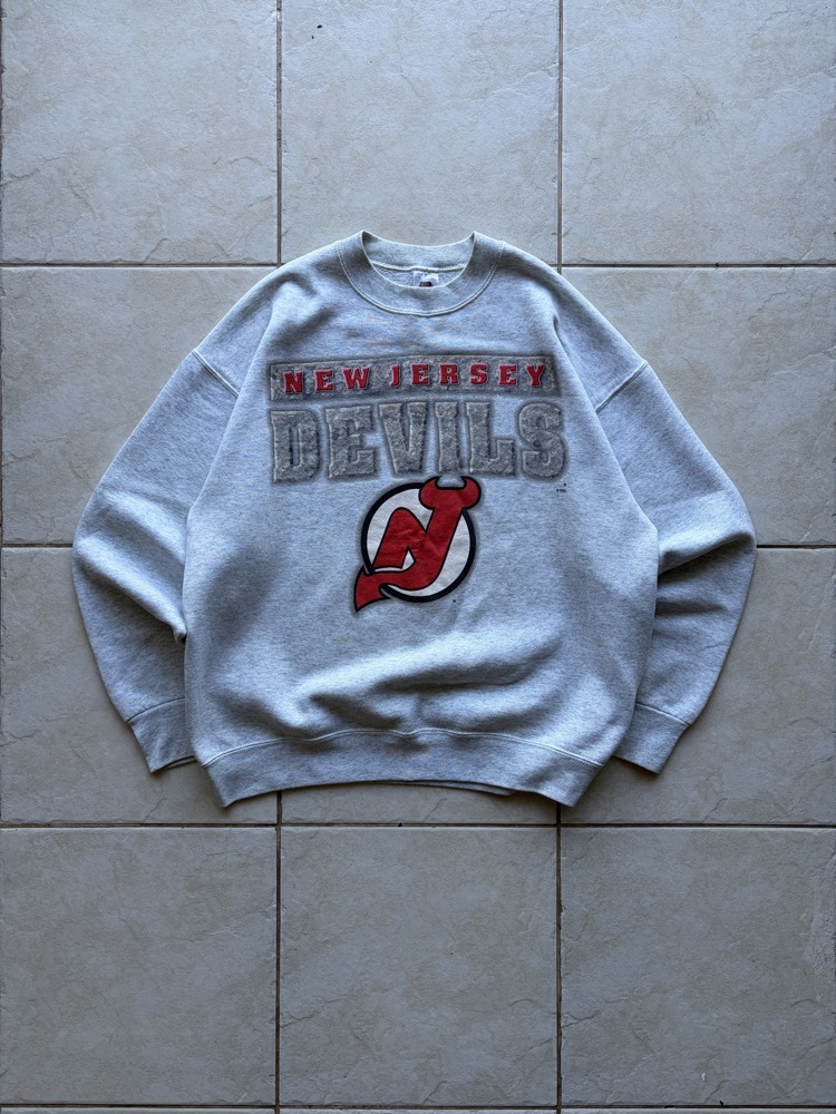 90’s  New Jersey Devils NHL Sweatshirt Large
