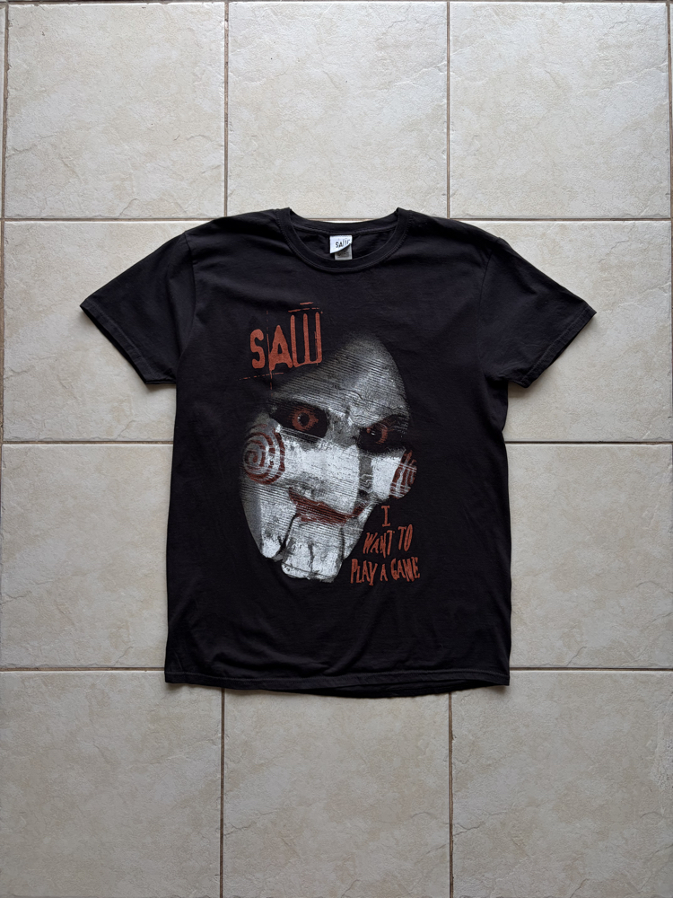 SAW I Want to Play a Game Tee M