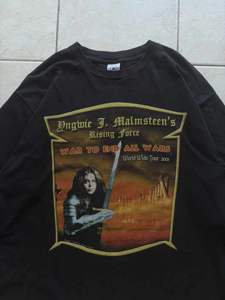 2001 Yngwie Malmsteen LS Tee XL