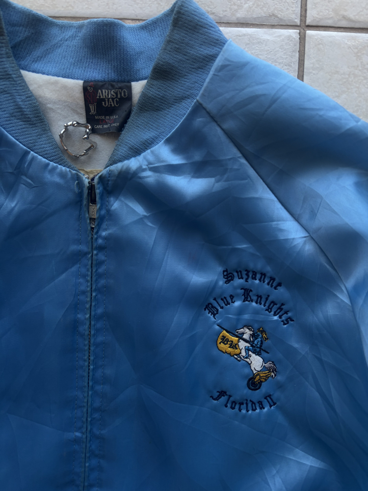 80’s Blue Knights Florida Motorcycle Jacket L