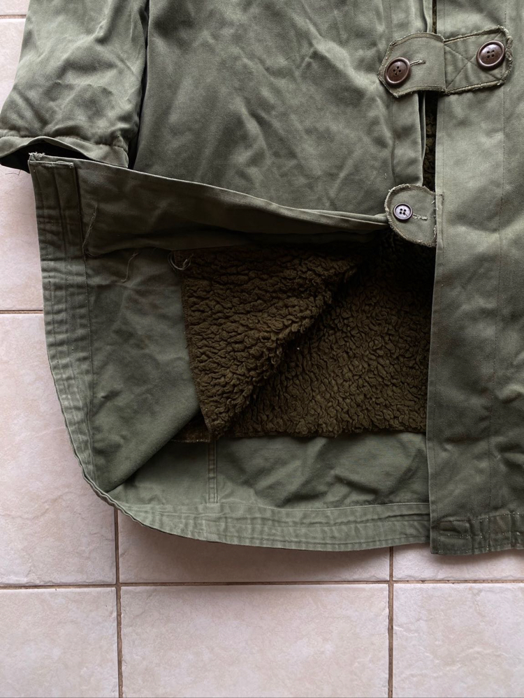 Vintage M-1909 Swedish Army Parka L-XL