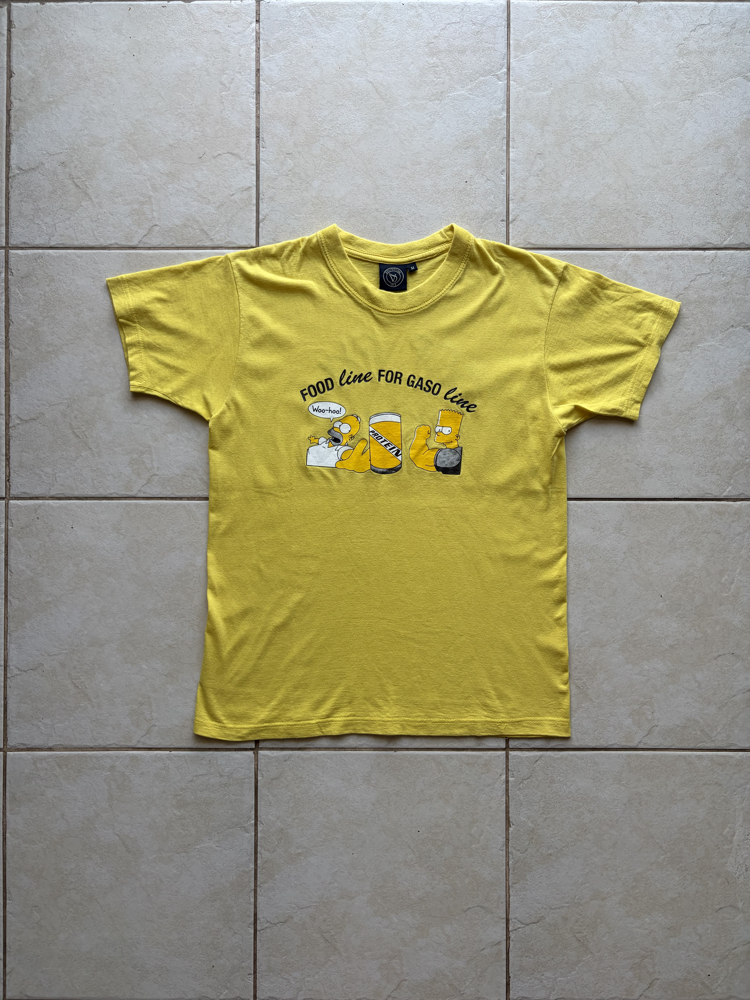 Top Gym The Simpsons Parody Tee S-M