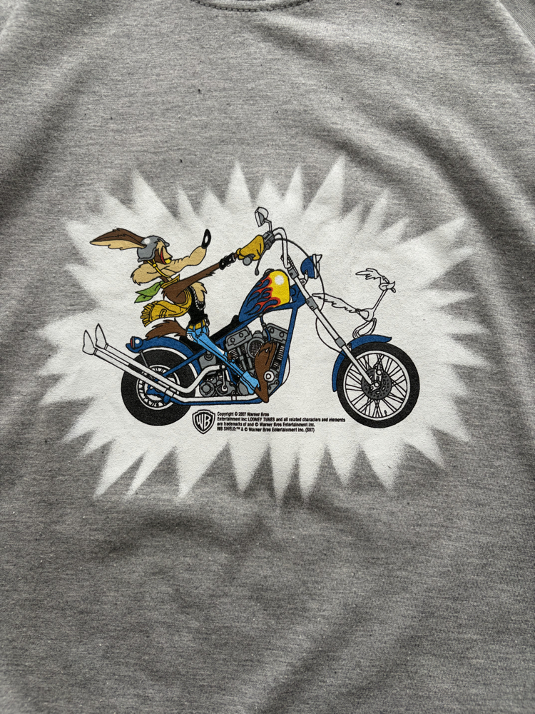 2007 Wile E. Coyote Chopper LS Tee S-M