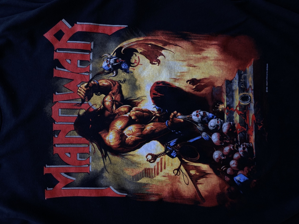 1994 Manowar European Tour Tee XL