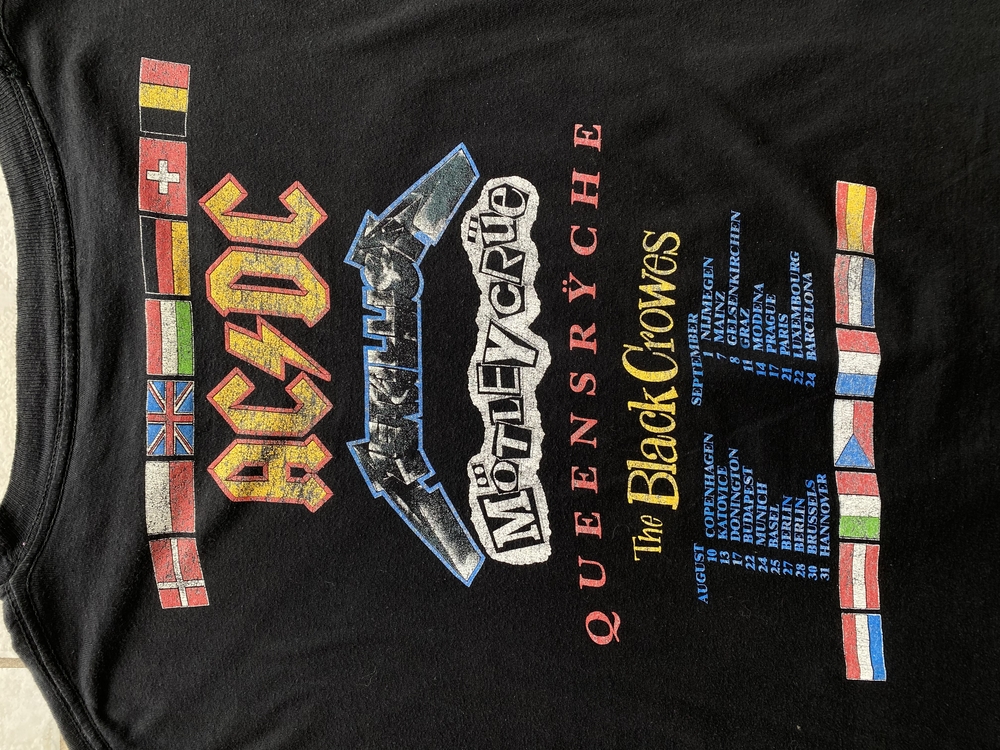 1992 Monsters of Rock Boxy Fit Tee L-XL