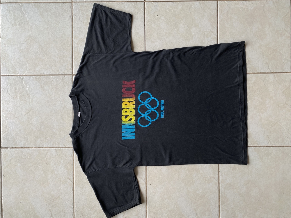 1976 Austria Winter Olympics Tee Large