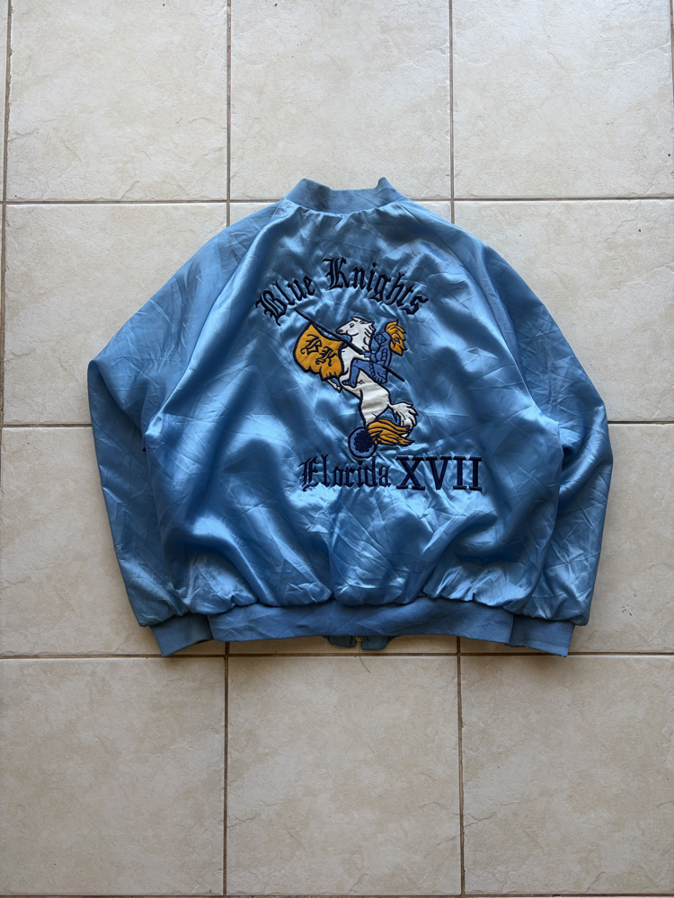 80’s Blue Knights Florida Motorcycle Jacket L